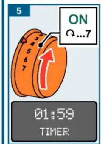 5 ON Q...7 01:59 TIMER