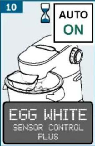10 AUTO ON EGG WHITE SENSOR CONTROL PLUS