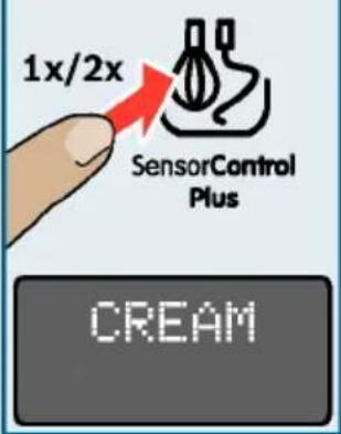 1x/2x SensorControl Plus CREAM