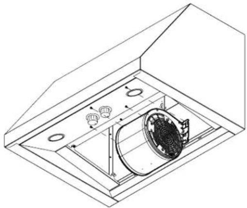 ELICA ECL636SS - Outside rear exhaust - 5