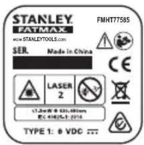 STANLEY FMHT77585 - Advarselsetiketter - 4