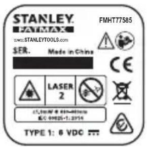 STANLEY FMHT77585 - Varovné štítky - 5