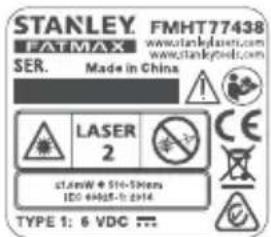 STANLEY FMHT1-77414 - Advarselsetiketter - 4