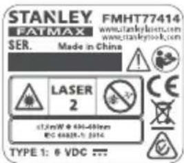 STANLEY FMHT1-77414 - Advarselsetiketter - 3