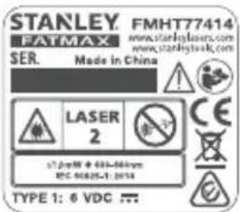 STANLEY FMHT1-77414 - Etichete de avertizare - 3
