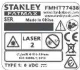 STANLEY FMHT1-77414 - Varovné štítky - 3