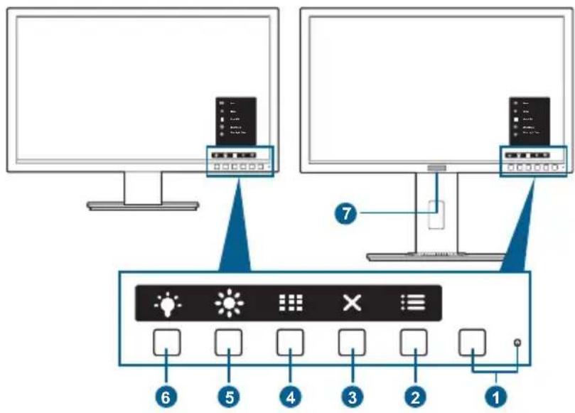 ASUS BE249QLBH - Set forfra - 1