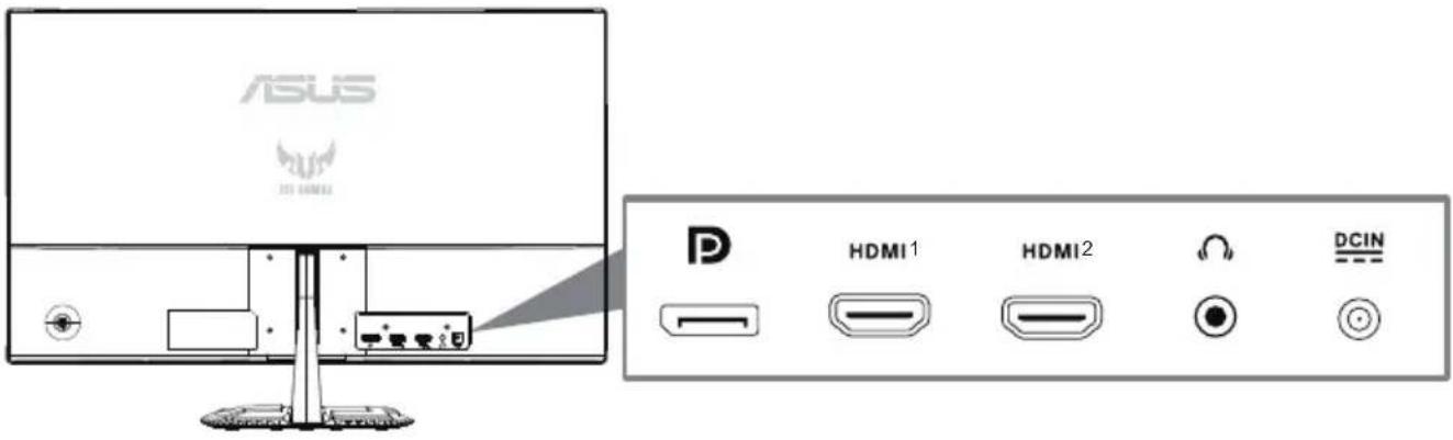 ASUS HDMI1 HDMI2 DCIN