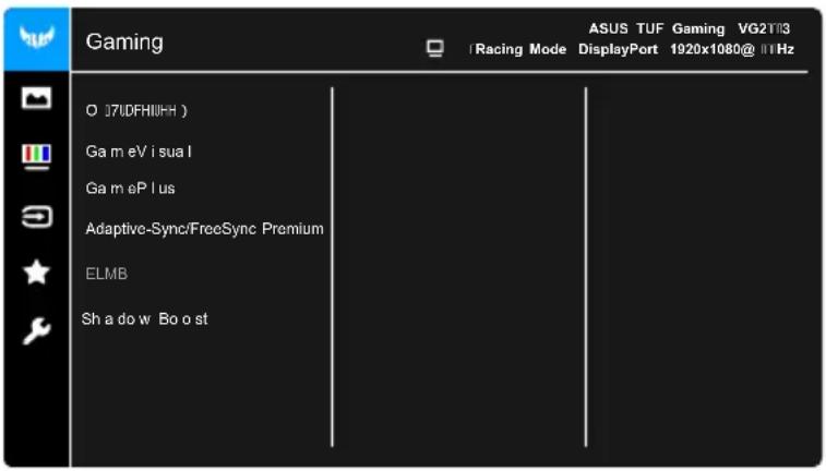 ASUS TUF Gaming VG279Q1R - Konfiguration - 1