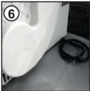 HOOVER GHLC H8A2DE-84 - Montera slangen så här: - 6