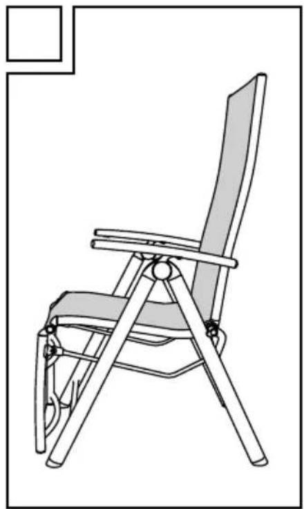 FLORABEST IAN 295740 - FAUTEUIL RELAX EN ALUMINIUM - 3