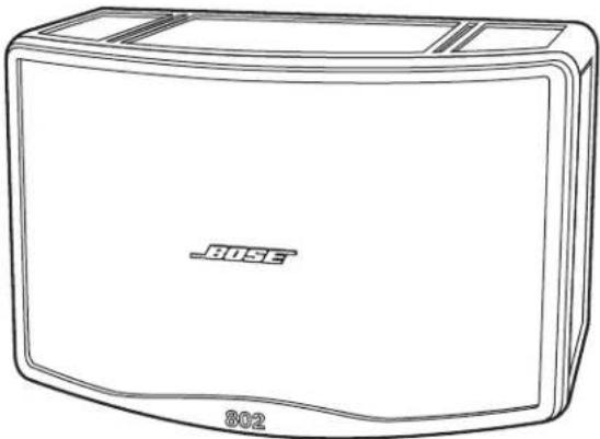 BOSE Panaray 802 - Guidelines for Permanent Installation of 802 Series IV Loudspeakers - 2