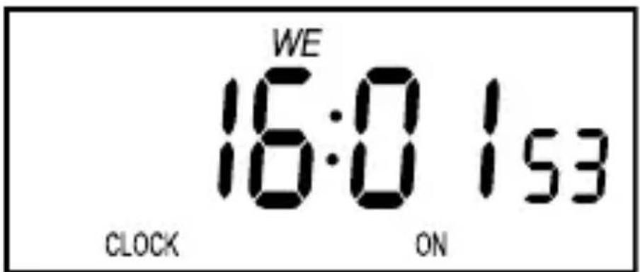 WE 16:01:53 CLOCK ON