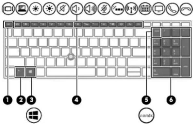 HP ZBook 15 G5 - Komponent Beskrivelse - 3