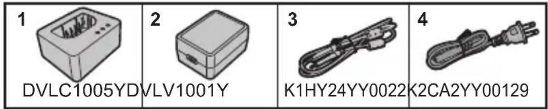1 DVLC1005YDVLV1001Y 2 3 K1HY24YY0022 4 K2CA2YY00129