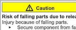 BOSCH KIV86VSF0S - Replacing flat hinge - 8