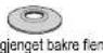 BLACK & DECKER BCG720N - Kantsliping med slipeskiver - 4