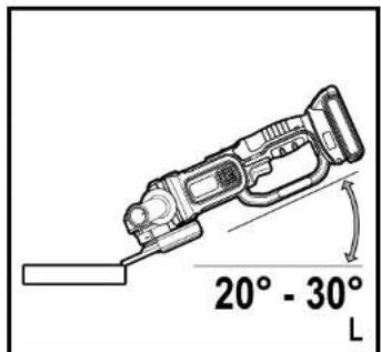 20° - 30° L