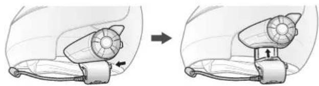 Sena 20S EVO - Helmet Installation - 6