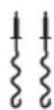 BOSCH CleverMixx MFQ2620G - Crochet pétrisseur - 1