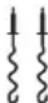 BOSCH CleverMixx MFQ2620G - Knethaken - 1
