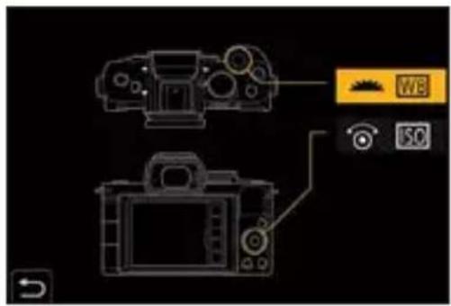 PANASONIC Lumix DC-G100 - Vælg [Sæt km-hjul funktion]. - 2