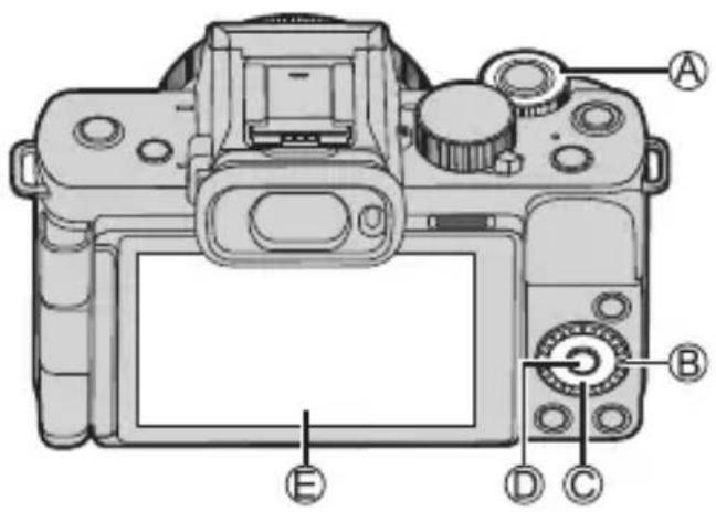 PANASONIC Lumix DC-G100 - Drej på funktionsdrejeknappen. - 2