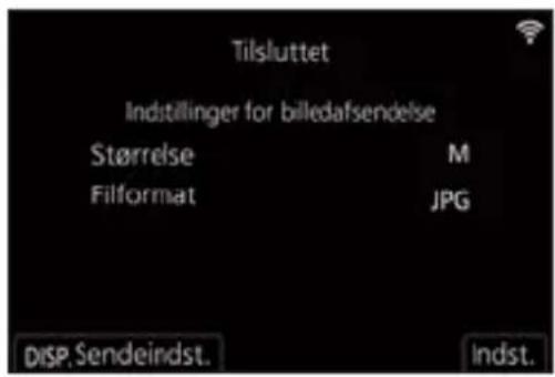 PANASONIC Lumix DC-G100 - Kontrollér afsendelsesindstillingerne på kameraet, og tryk derefter på MENU JSET. - 1