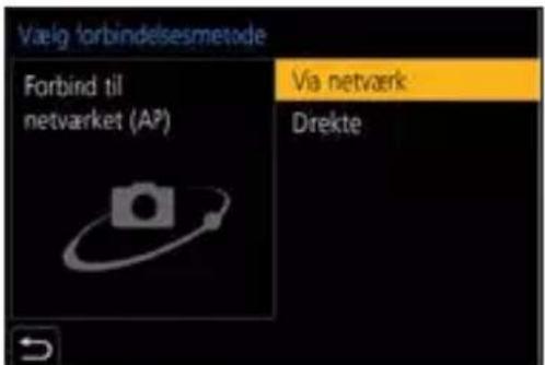 PANASONIC Lumix DC-G100 - Vælg [Gengivelse på TV]. - 2