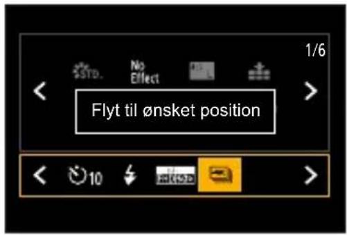 PANASONIC Lumix DC-G100 - Vælg punktets position. - 1