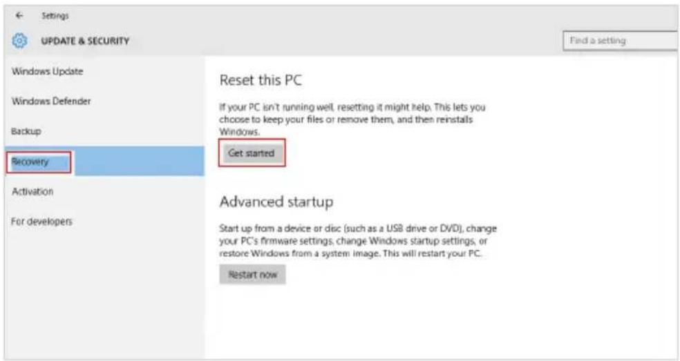 MSI Pro 16T - Nulstilling af denne pc - 1