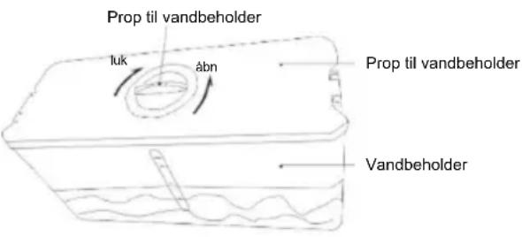 Prop til vandbeholder luk abn Prop til vandbeholder Vandbeholder