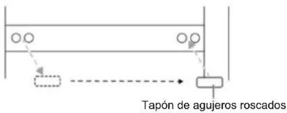 Tapón de agujeros roscados