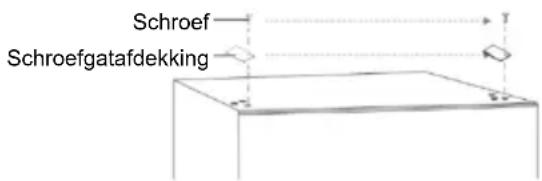 Schroef Schroefgatafdekking