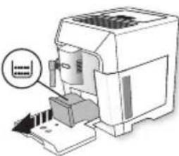 DELONGHI PrimaDonna Class ECAM 550.65.SB - MELDINGER SOM VISES I DISPLAY - 3