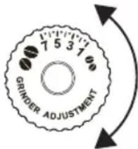 7 5 3 7 GRINDER ADJUSTMENT