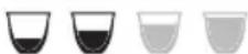 DELONGHI PrimaDonna Class ECAM 550.65.SB - Volba množství kávy - 2