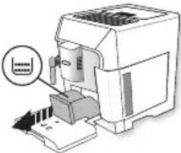 DELONGHI PrimaDonna Class ECAM 550.65.SB - Сүзгіні шығару - 2