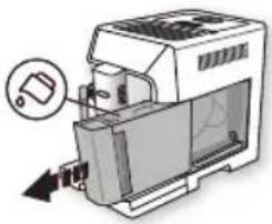 DELONGHI PrimaDonna Class ECAM 550.65.SB - MELDINGER SOM VISES I DISPLAY - 1