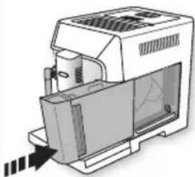 DELONGHI PrimaDonna Class ECAM 550.65.SB - MELDINGER SOM VISES I DISPLAY - 2