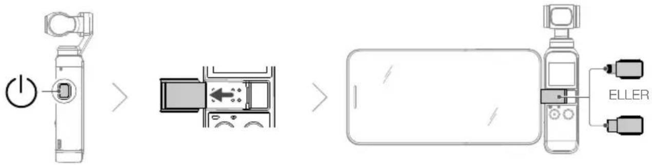 DJI Pocket 2 - Aktivering af DJI Pocket 2 - 1