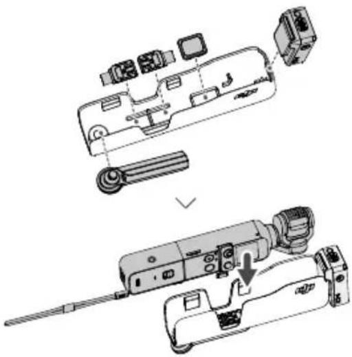 DJI Pocket 2 - Brug af DJI Pocket 2 Mini-styrepinden - 8
