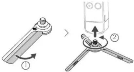 DJI Pocket 2 - Brug af DJI Pocket 2 Mini-styrepinden - 5