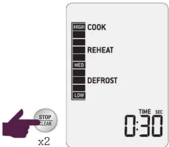 BREVILLE the Quick Touch BMO734XL - ARRÊT/ANNULATION - 1