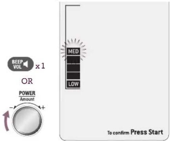 BREVILLE the Quick Touch BMO734XL - RÉGLAGE DE VOLUME DU SIGNAL SONORE - 3
