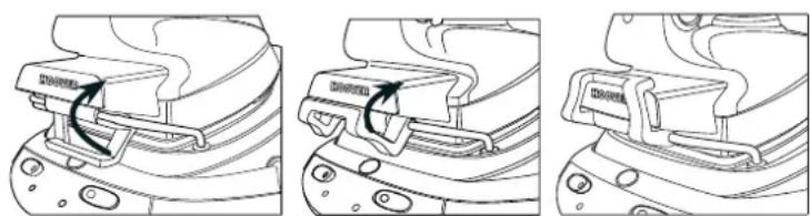 HOOVER IronSpeed SFD4102021 - Capitolo 1.2 - Sistema di blocco - 1