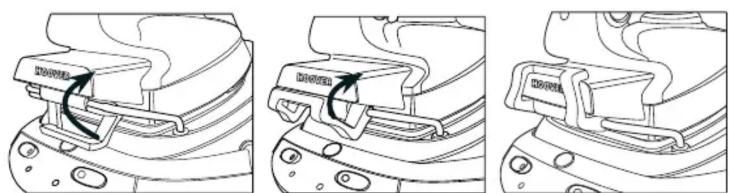HOOVER IronSpeed SFD4102011 - Chapitre 1.2 - Système de blocage - 1