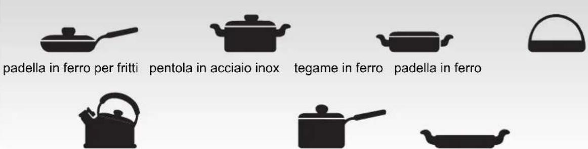 HOOVER HI642C - Selezione di recipienti da cucina per la cottura - 1