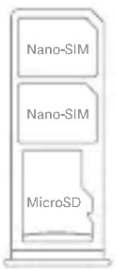 Nano-SIM Nano-SIM MicroSD