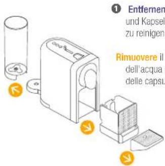 KRUPS Nespresso Prodigio XN410T - Erste Inbetriebnahme/Primo utilizzo - 1
